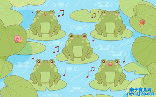青蛙为什么会呱呱的叫,夏天青蛙为什么叫个不断